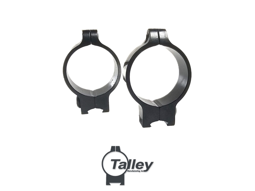 Talley 1" Rimfire Rings (22 Anschutz Steel Rimfire Ring, Weatherby MK XXII, Remington 597, Winchester 9422, Kimber 82, High)