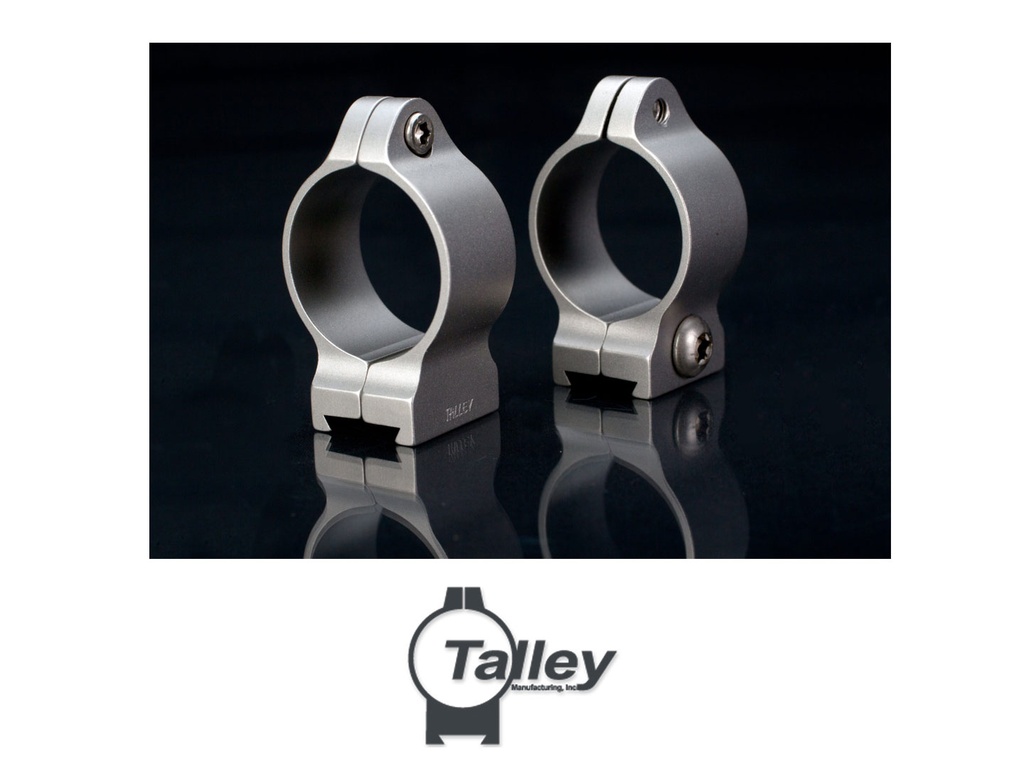 Talley 30mm Fixed Rimfire Rings (High)