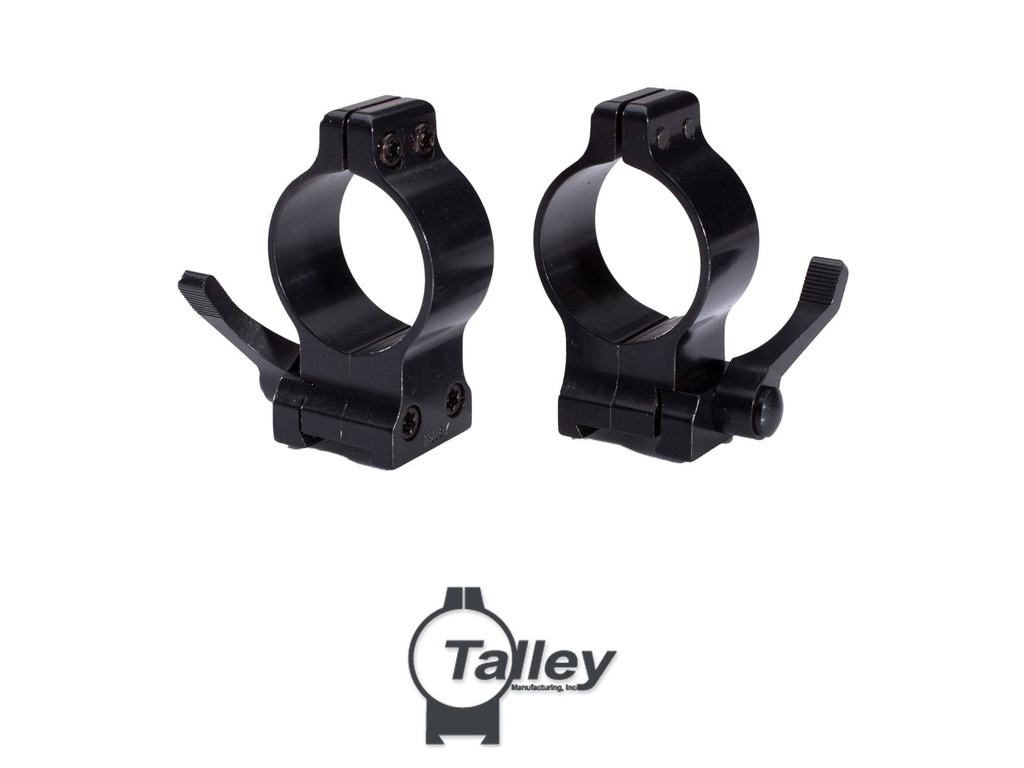 Talley 1" Quick Detachable Ring w/ Lever (Satin, Med.)