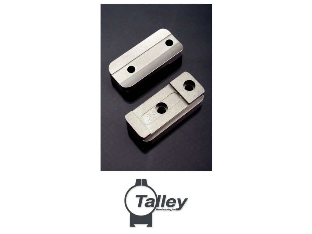Talley Stainless Steel Bases (Weatherby Light Weight Steel Bases (6 Lug))