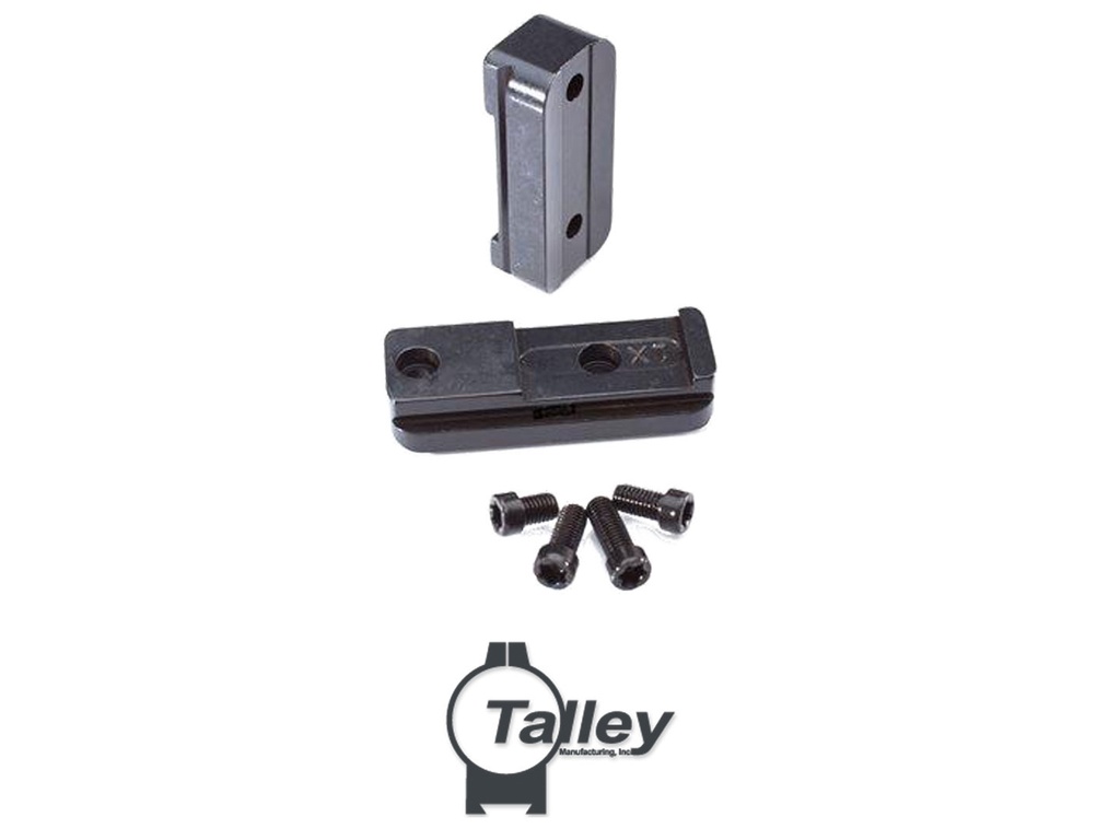 Talley Stainless Steel Bases (Ruger American, Savage w/ Accutrigger (Extended))