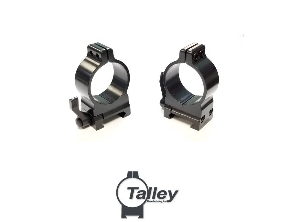 Talley Signature Picatinny Ring w/Lever (High)