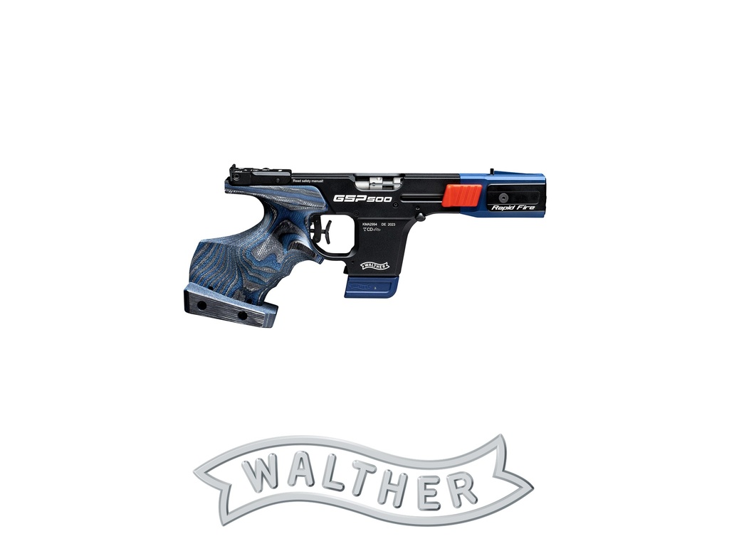Walther GSP500 Rapid Fire .22LR Grip Right, Size M