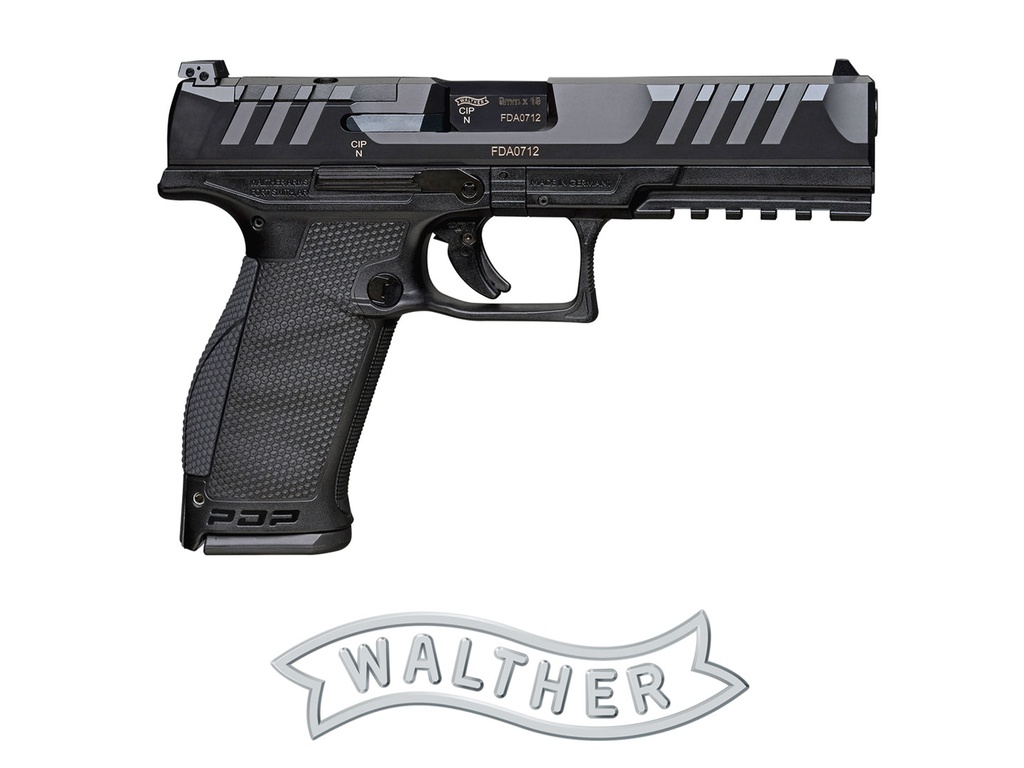 Walther PDP Fullsize 5.0" 9x19mm 10R 