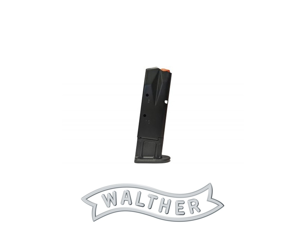 Walther Magazin PDP Comp. & PPQ M2 9mm 10-round without magwell(Suits PDP Compact, PPQ M-Series)