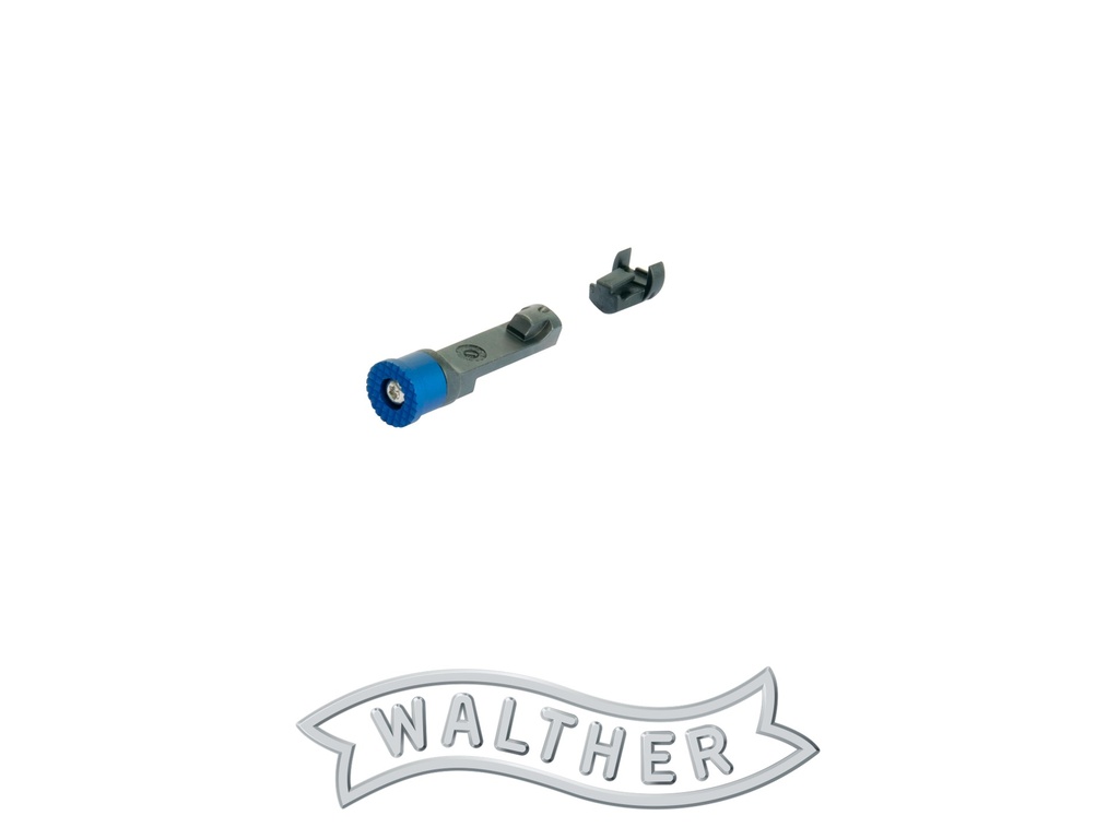 Walther Extended Alu magazine release, round head for PPQ Pistols (Suits SF, Q- and PPQ models with push button)