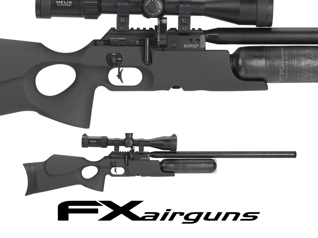 FX Crown MKII (.177, Standard: 500mm, Carbon Fiber Bottle, Synthetic)