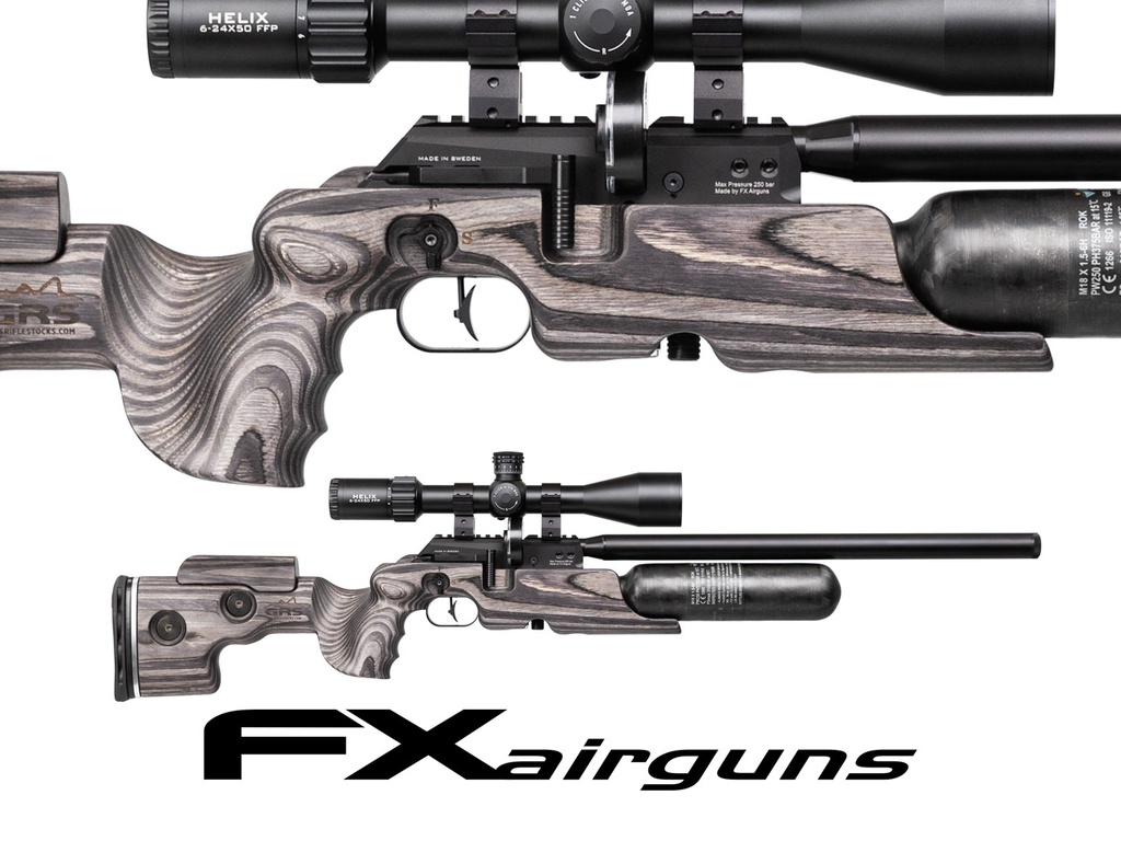 FX Crown MKII (.22, Standard: 500mm, Carbon Fiber Bottle, GRS NW)