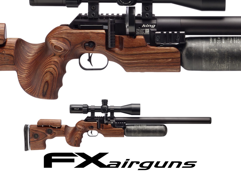 FX King (.177, Right Hand, 500mm, GRS BROWN)