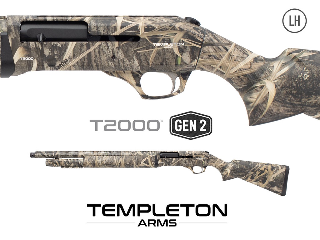Templeton Arms T2000 Camo - Gen 2 (12 Gauge, 5+1, 20", Left Hand)