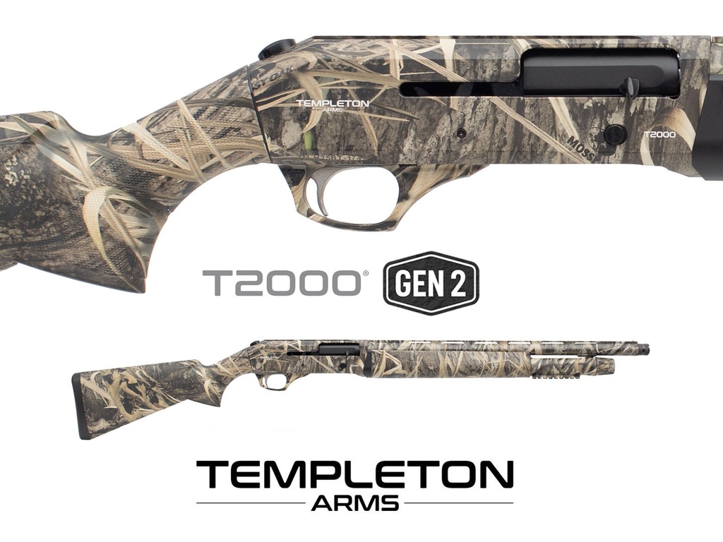 Templeton Arms T2000 Camo - Gen 2 (12 Gauge, 5+1, 20", Right Hand)
