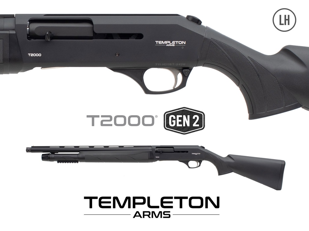 Templeton Arms T2000 Synthetic - Gen2 (12 Gauge, 5+1, 20", Left Hand)