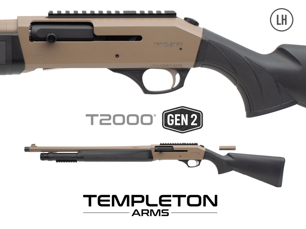 Templeton Arms T2000 Tactical FDE - Gen 2 (12 Gauge, 5+1, 20", Left Hand)