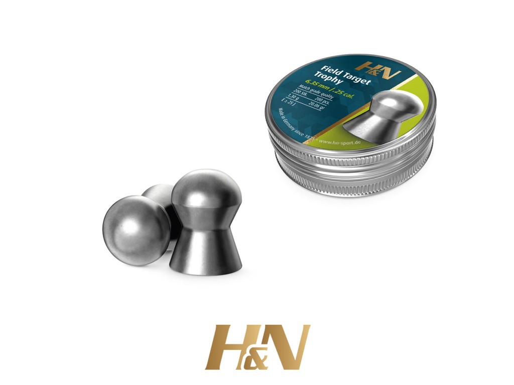 H&N-FIELD TARGET TROPHY .25 (6.35)/200PKT/50CTN