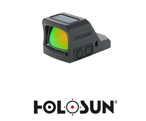 Holosun HE407C-X3-GR Green 2 MOA Dot/Solar Panel/Shake Awake
