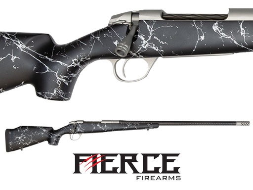 [FR-F300RUM26AB] Fierce Fury .300 RUM, 26", Armour Black, Black/Grey Stock