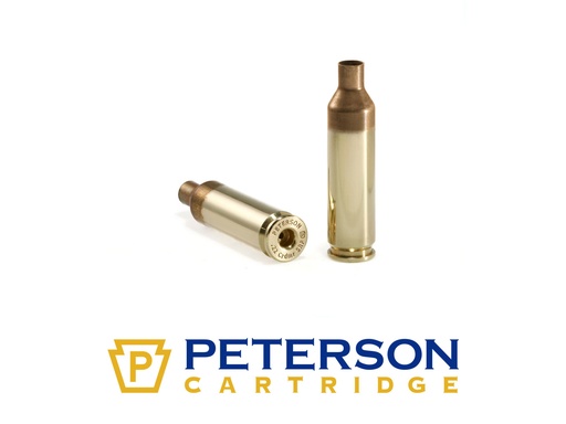[PCC22CRD] Peterson .22 Creedmoor Casings - Box of 50