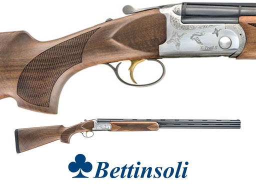 [BT-XTSSPL30-20ga] Bettinsoli X-Trail 'S' Special 30" RH 20 Gauge - Silver