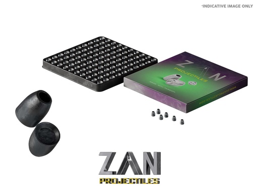 [ZAN-25-LF22GN250] Zan .25 / 6.35mm Lead free Slugs, 22 grain (100pcs) (40 per case)