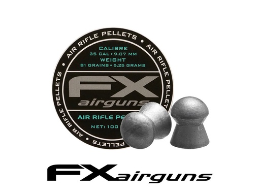 [FXP-5539] FX Premium Pellets (Diabolo EXACT) cal .35 / 9mm / 81.02gr (100 pcs)