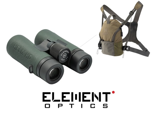 [EO-BI50090] Element Optics Helix HD Binoculars 8x42