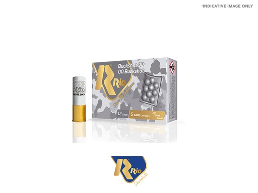 [RIO-R2984000866] RIO ROYAL BUCK Shot 12ga - 9 Pellet (5 pack)