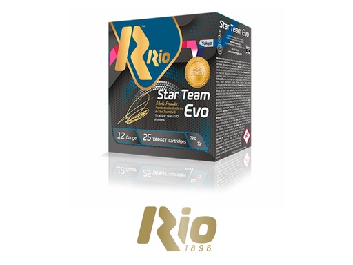 [RIO-R2284021230] RIO STAR TEAM EVO TARGET 12ga 28gm 2 3/4 1250 fps (7.5)
