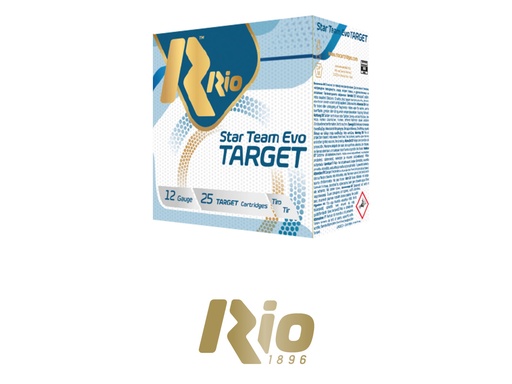 [RIO-R2284043230] RIO STAR TEAM EVO TARGET 12ga 28gm LIGHT 1135 fps L.R. (7.5)