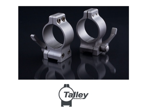 [TLSS600003] Talley 30mm Quick Detachable Ring w/ Lever (Stainless, Low)