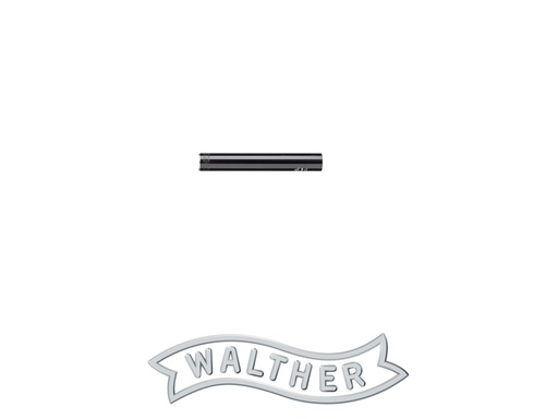 [CWS-2837994] Walther LP400/LP500 Compressed Air Cylinders COMPACT Aluminium Cylinder 200 Bar, Black, 91 ccm, 190 g, with pressure gauge (Suits AP20)