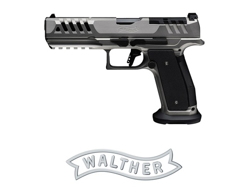 [CW-2913780] Walther PDP STEELFRAME MATCH Fullsize 5.0" 10R 9x19mm - BLACK TIE