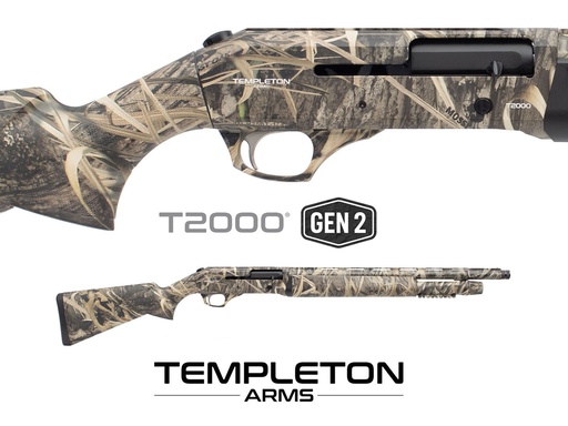 [TA-G2T2000CAMO20] Templeton Arms T2000 Camo - Gen 2 (12 Gauge, 5+1, 20", Right Hand)