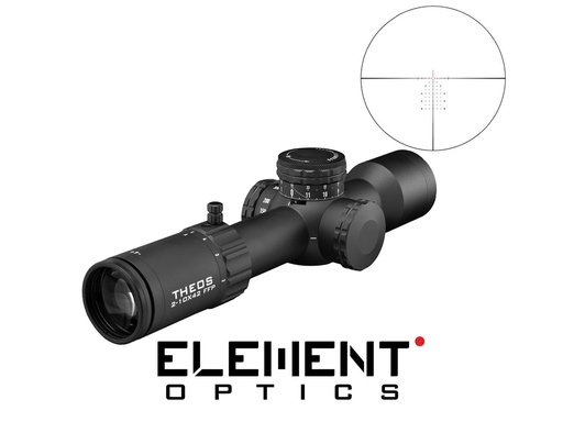 [EO-TH50063] Element Optics THEOS 2-10X42 FFP MPR-1D MRAD - BLACK