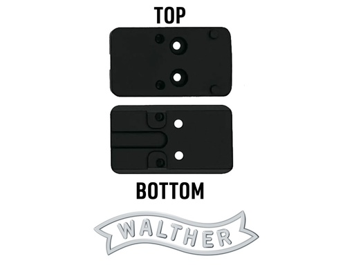 [CWS-2828359] Walther PPQ Q5 Mounting Plate 02 for Holosun 407C, 507C, and 508T RMR, Trijicon RMR