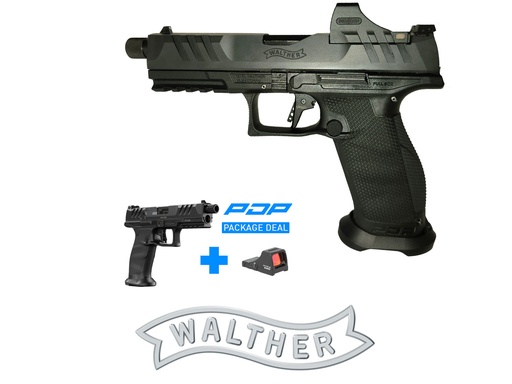 [CW-2851733-SCS-GR-KIT] Walther PDP Fullsize 5.1" PRO SD with Holosun SCS PDP Green *KIT*