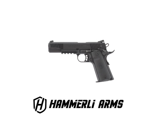 [HM-517.10.22] HAMMERLI ARMS FORGE H1 MATCH 22 5" BLK .22 LR 10 Round