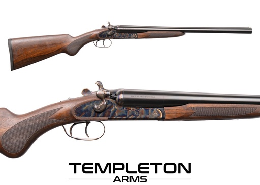 [TA-GAMBLER20] Templeton Arms GAMBLER, SxS Hammer Gun, 5 Chokes, 3" Chamber, CCH Finish (12 Gauge, 20", Right Hand)